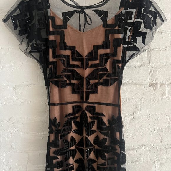 NWT For Love and Lemons Vienna Maxi Lace Dress S - Picture 7 of 10